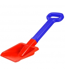 Лопата большая RT orion пластик с ручкой красный синий 6269
