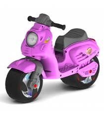 Каталка мотоцикл беговел скутер RT цвет розовый 6413...