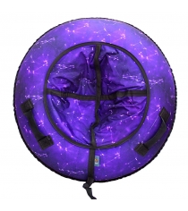 Санки надувные Тюбинг RT Созвездие фиолетовое, диаметр 105 см