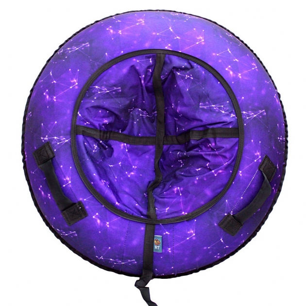 Санки надувные Тюбинг RT Созвездие фиолетовое, диаметр 118 см