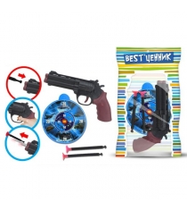 Игровой набор пистолет с мишенью и присосками S S Toys 100795147