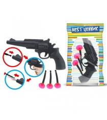 Игрушечный пистолет с пулями на присосках револьвер S S Toys 100795593