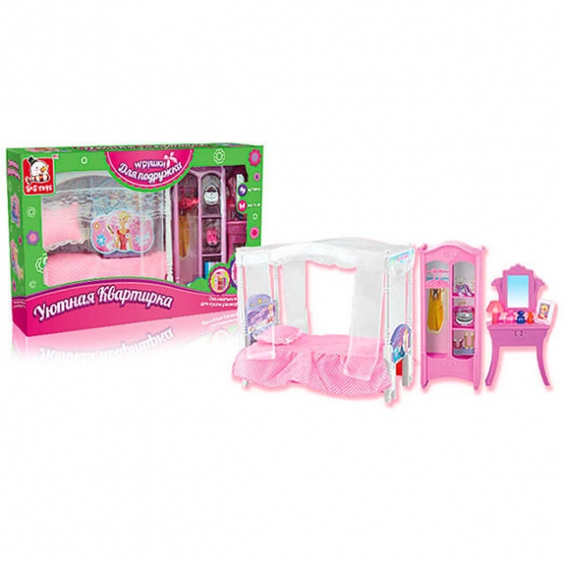 Мебель для кукол спальня S S toys 100467591