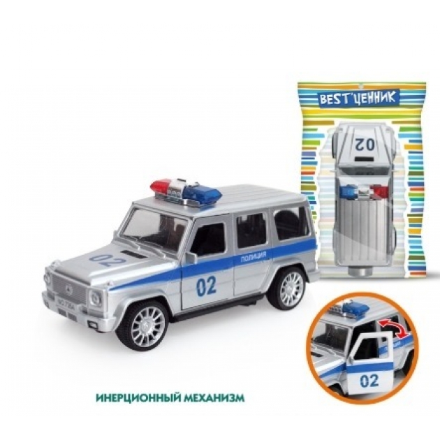 Машинка инерционная полиция 35 см S S Toys 200030603/ХЛ