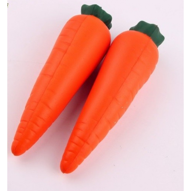 Мягкая игрушка антистресс морковка 3 5 см Sanqi SQ-135