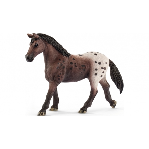Фигурка лошади аппалузская верховая кобыла размер 14 х 4 х 11 см  Schleich 13861