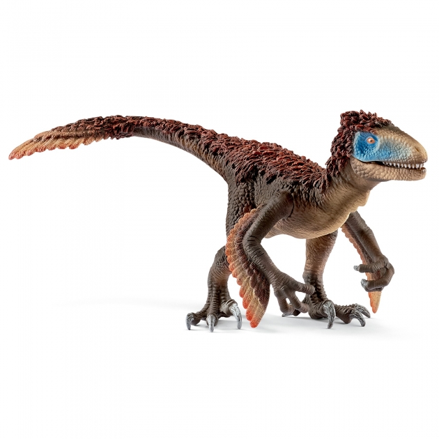 Фигурка dinosaurs ютараптор длина 20 см schleich 14582