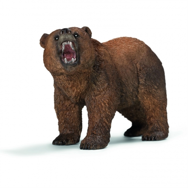 Фигурка Schleich Wild Life Медведь гризли длина 11.5 см 14685