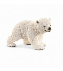 Фигурка Schleich Wild Life Белый медвежонок длина 6.6 см 14708