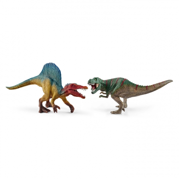 Набор фигурок Schleich Dinosaurs Спинозавр и Т рекс 41455