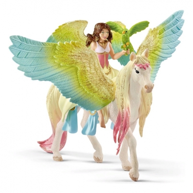 Фея сурах с блестящим пегасом Schleich 70566