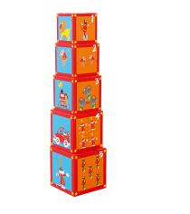 Кубики Scratch 6181050 stacking tower сircus