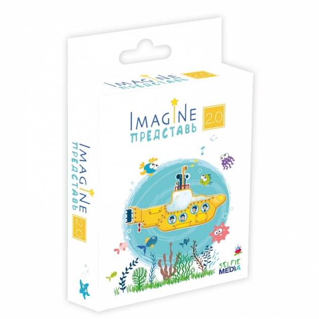 Настольная игра imagine представь 2 0 Selfie media 44403