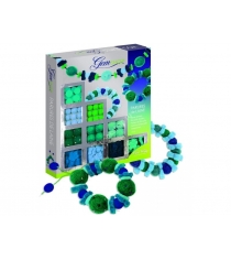 Набор для творчества украшения из шерсти голубой зеленый Sentosphere 829