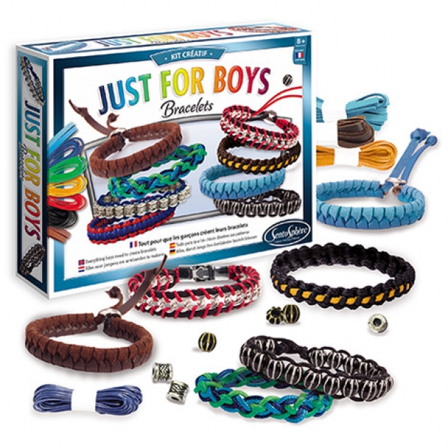 Набор для детского творчества браслеты для мальчика Sentosphere 835