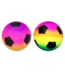 Футбольный мяч радужный 22 см Shantou Gepai RB171102