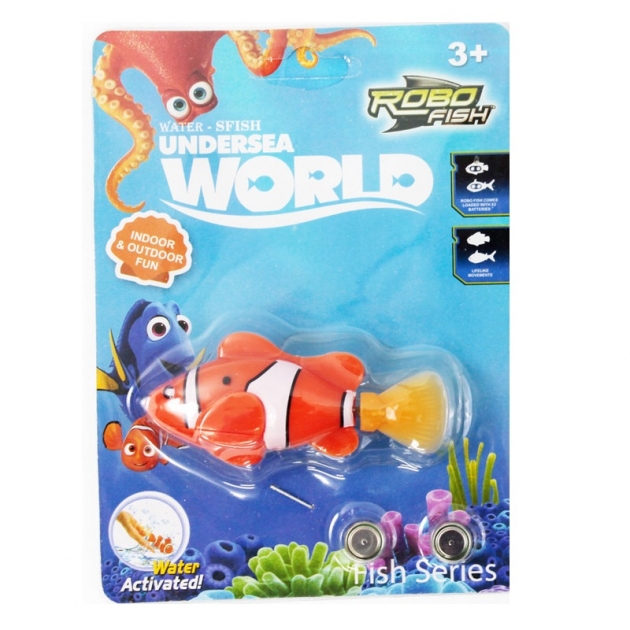 Рыбка для ванны undersea world оранжевая Shantou Gepai B1543790