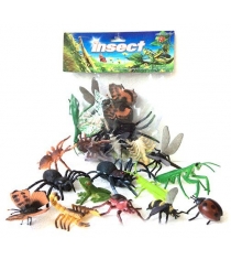Набор насекомых 8 14 см 12 шт Shantou Gepai 2C282