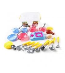 Игровой набор посуды kitchen 19 предметов Shantou Gepai 606-1