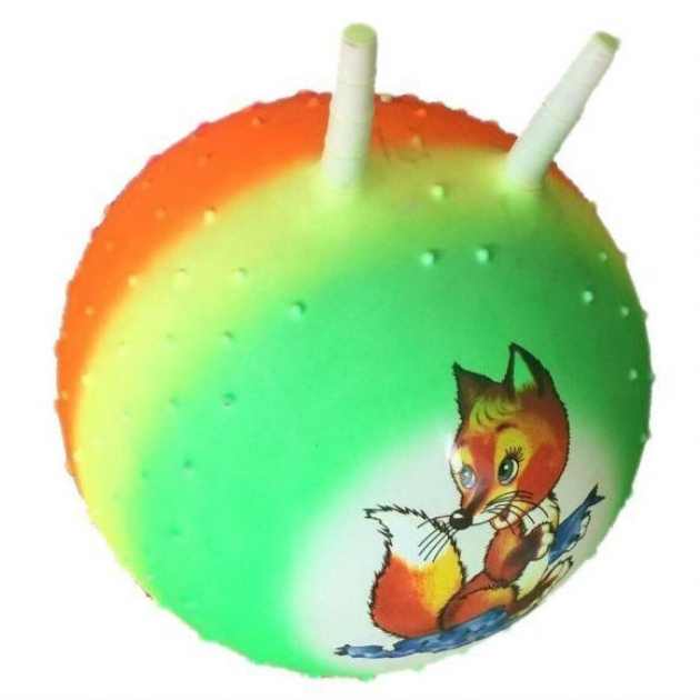 Гимнастический мяч прыгун радужный Shantou Gepai 635180