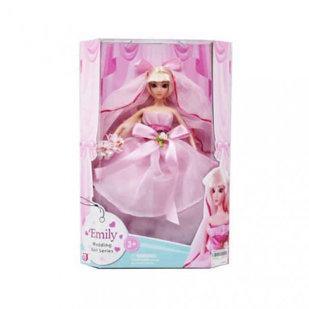 Кукла невеста эмили в розовом Shantou Gepai HP1081430