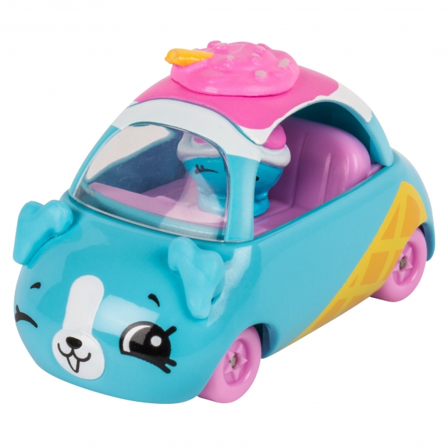 Машинка cutie car с фигуркой sundae scooter Shopkins 56580/ast56742