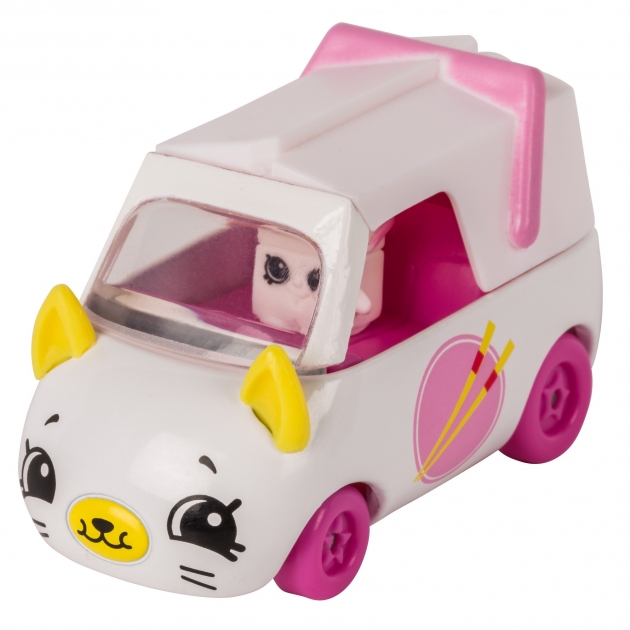 Машинка cutie car с фигуркой zoomy noodless Shopkins 56590/ast56742
