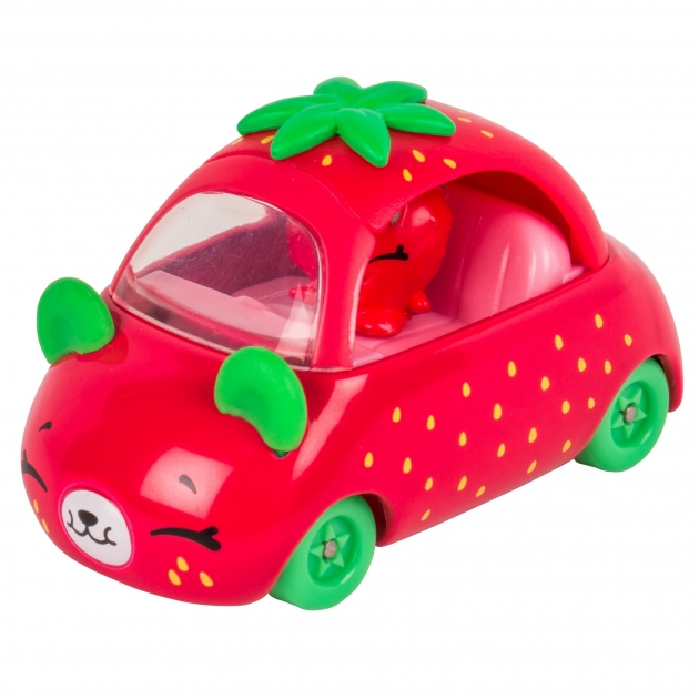 Машинка cutie car с фигуркой strawberry speedy seeds Shopkins 56593/ast56742