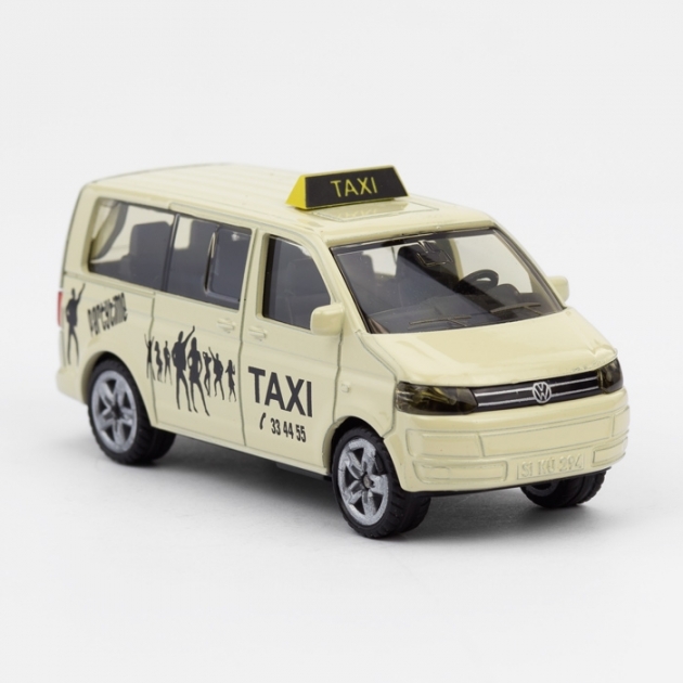 Машинка такси volkswagen transporter siku 1360