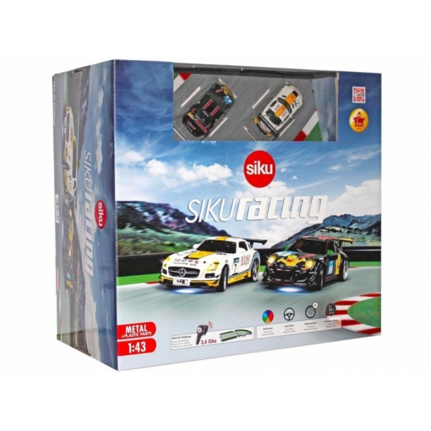 Игровой набор автотрек с гоночными автомобилями siku racing Siku 6810