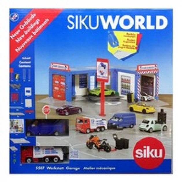 Игровой набор гараж и стоянка для автомобиля Siku 5507