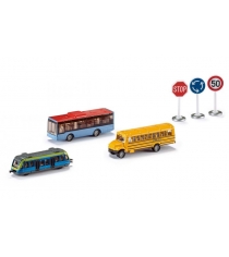 Детский игровой набор Siku Транспорт и дорожные знаки 6 шт 6303