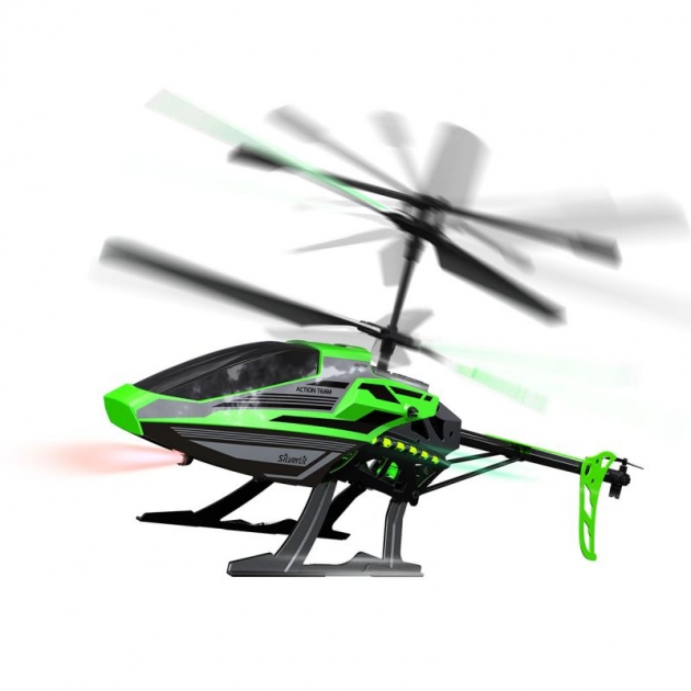 Трехканальный вертолет на р/у 46 см зеленый Silverlit 84750-2