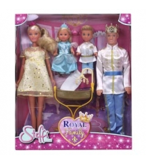 Набор кукол королевская семья штеффи кевин еви тимми Simba 5733184