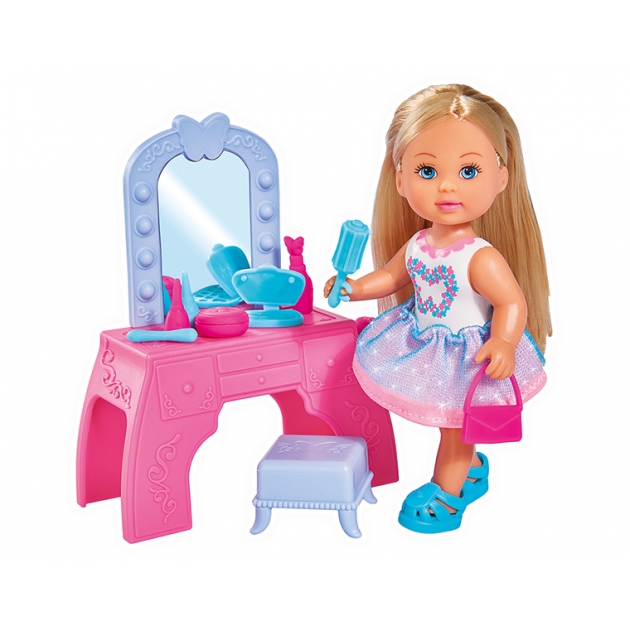 Кукла еви с туалетным столиком 12 см Simba 5733231
