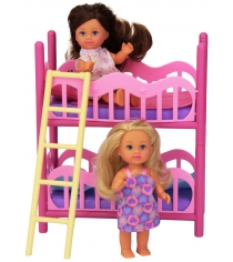 Игровой набор с куклами еви двухэтажная кроватка Simba 5733847