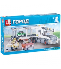 Конструктор автовоз 610 деталей Sluban M38-B0339