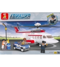 Конструктор авиация 259 дет Sluban M38-B0363