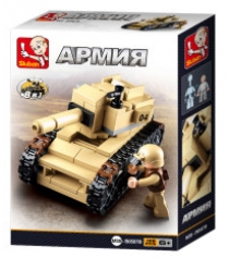 Конструктор армия танк 158 дет Sluban M38-B0587B