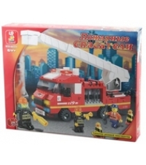 Конструктор пожарная машина с фигурками 267 дет Sluban M38-B0221...