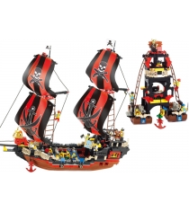 Конструктор пиратская серия корабль 632 детали Sluban Г17753...