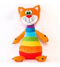 Мягкая игрушка кот радуга 47 см СмолТойс Р93237