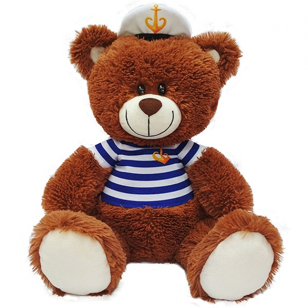 Мягкая игрушка медвежонок моряк 50 см СмолТойс Р96076          