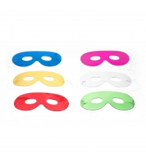 Набор блестящих карнавальных масок очки 6 шт Snowmen Е0306