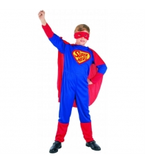 Карнавальный костюм супермен с плащом 100 110 см Snowmen Е40197