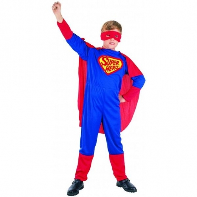 Карнавальный костюм супермен с плащом 4 6 лет Snowmen Е40197-1