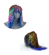 Новогодний парик мишура радуга 48 см Snowmen Е50877