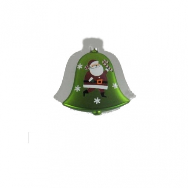 Украшение колокол 10 см 3 шт Snowmen Е91318