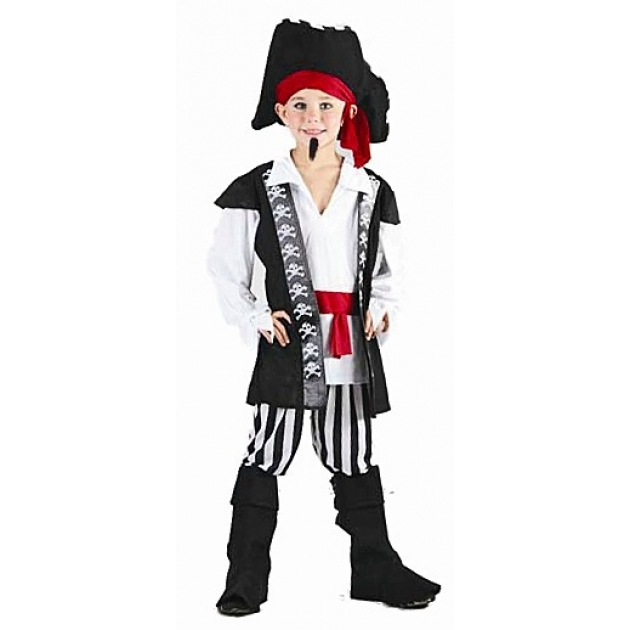 Костюм пиратский капитан 4 6 лет Snowmen Е92148-1