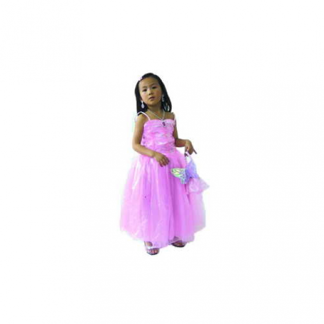 Карнавальный набор розовое платье сумочка бабочка 4 6 лет Snowmen Е92171